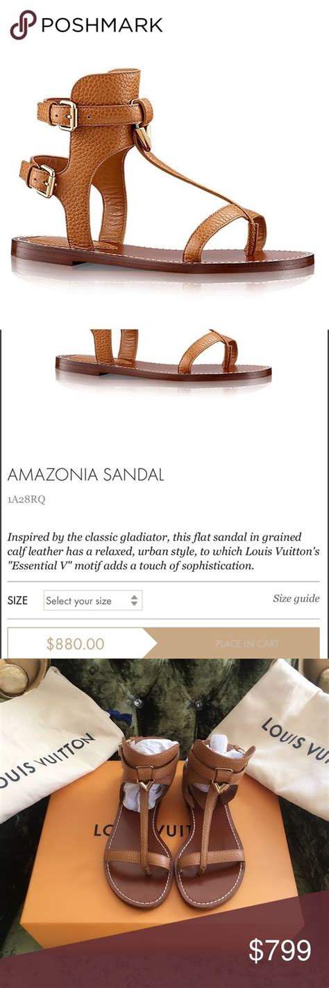 louis vuitton amazonia sandal